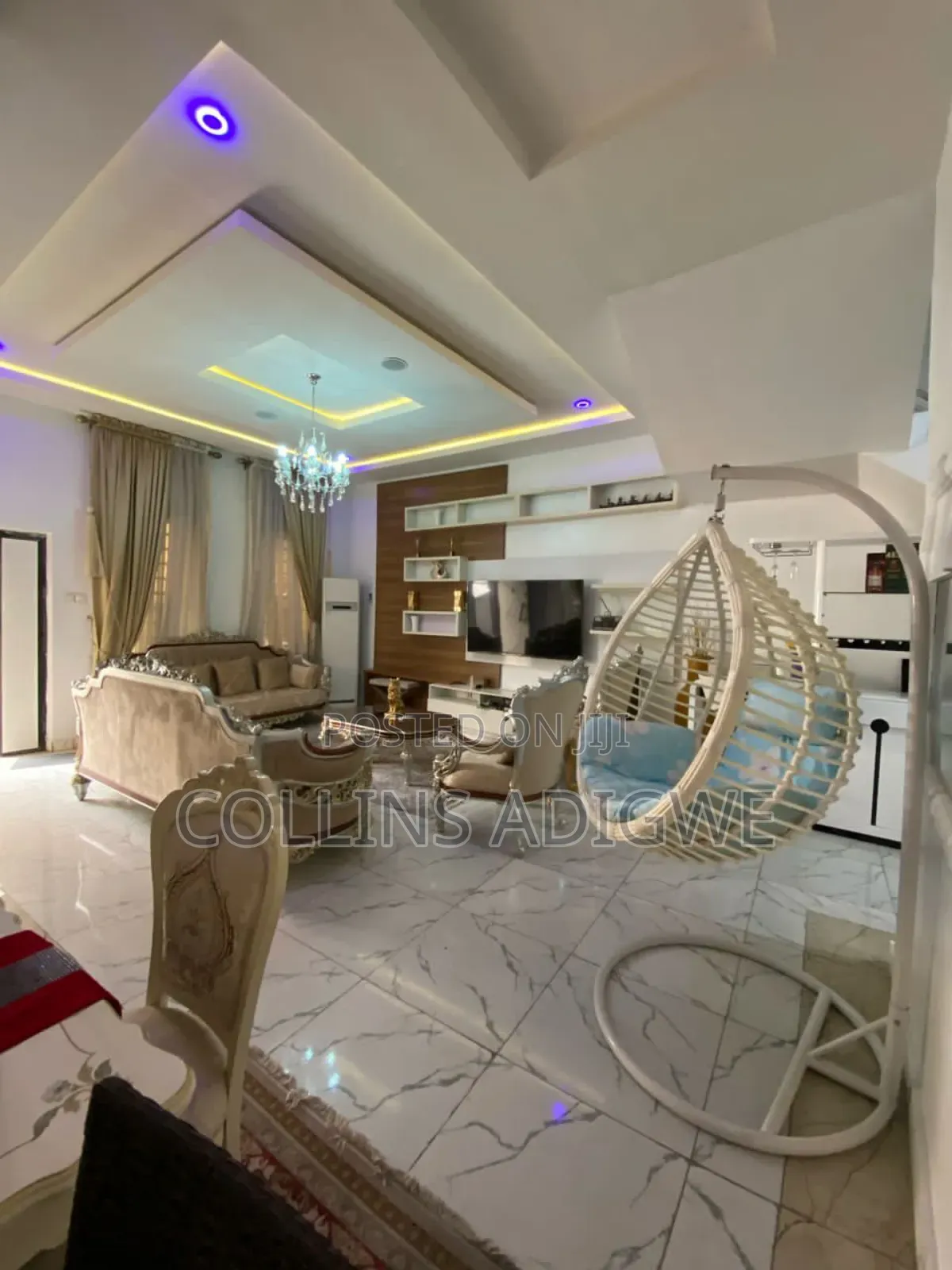 Furnished 4bdrm Duplex in Oral Estate Chevron for rent in Chevron
