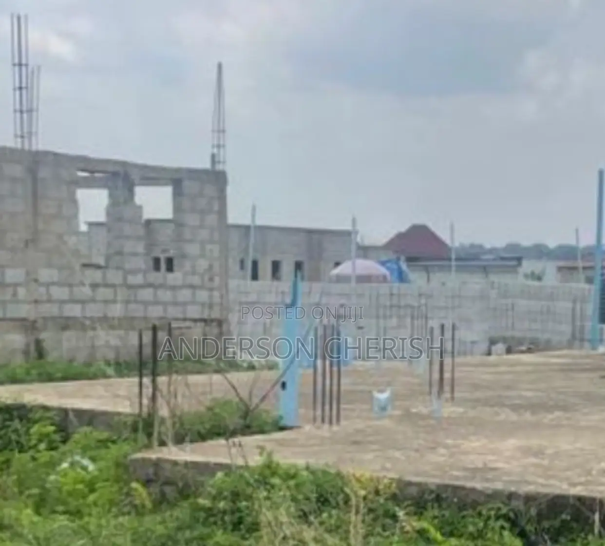 Kubwa Estate Land With Foundation in Kubwa
