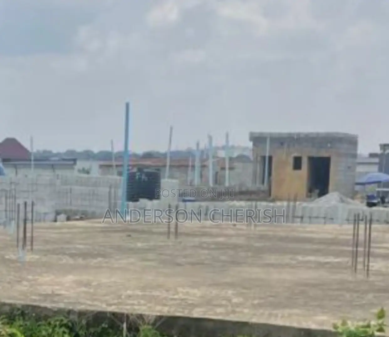 Kubwa Estate Land With Foundation in Kubwa