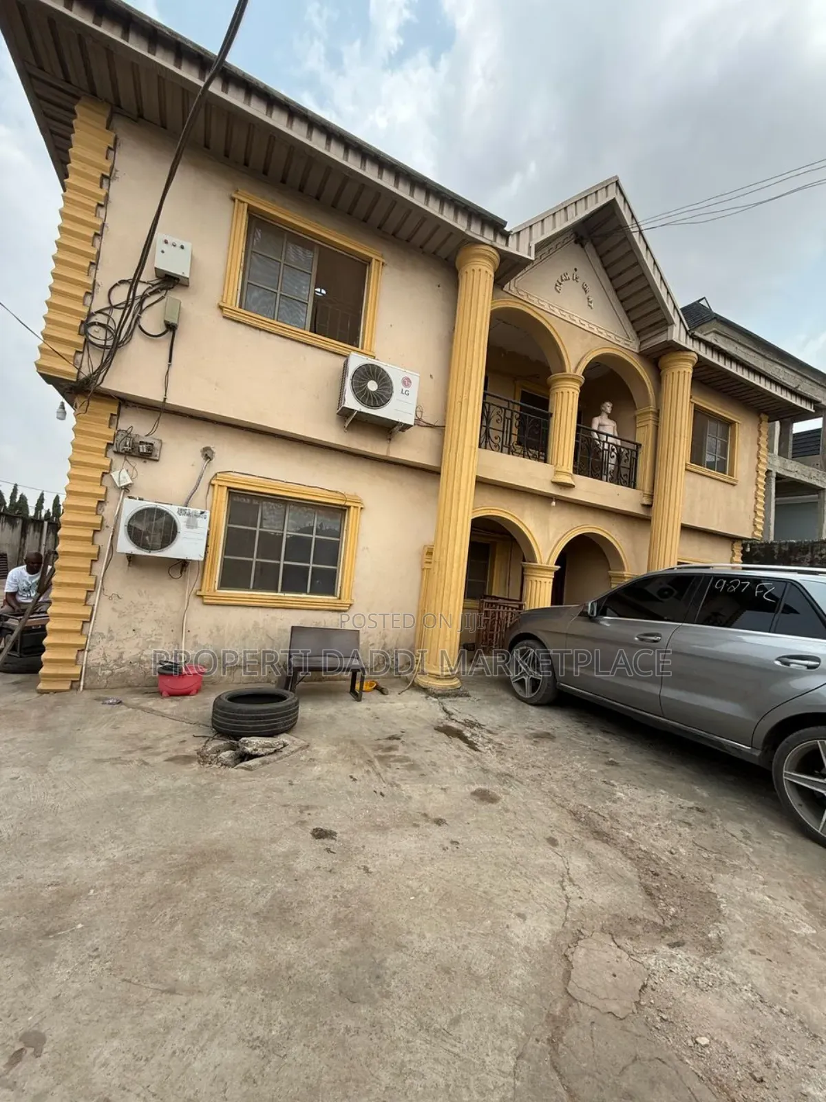 Commercial Building for Sale:- Flats and Shops Facing the Rd in Ipaja Road