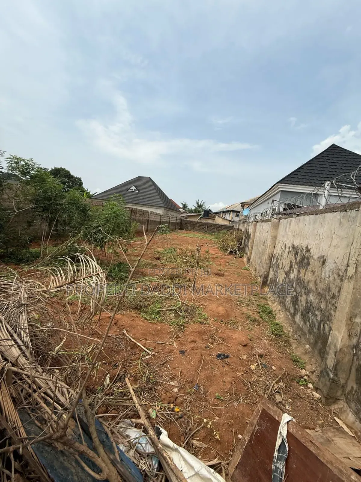 Half Plot of Land for Sale in an Estate in Ayobo