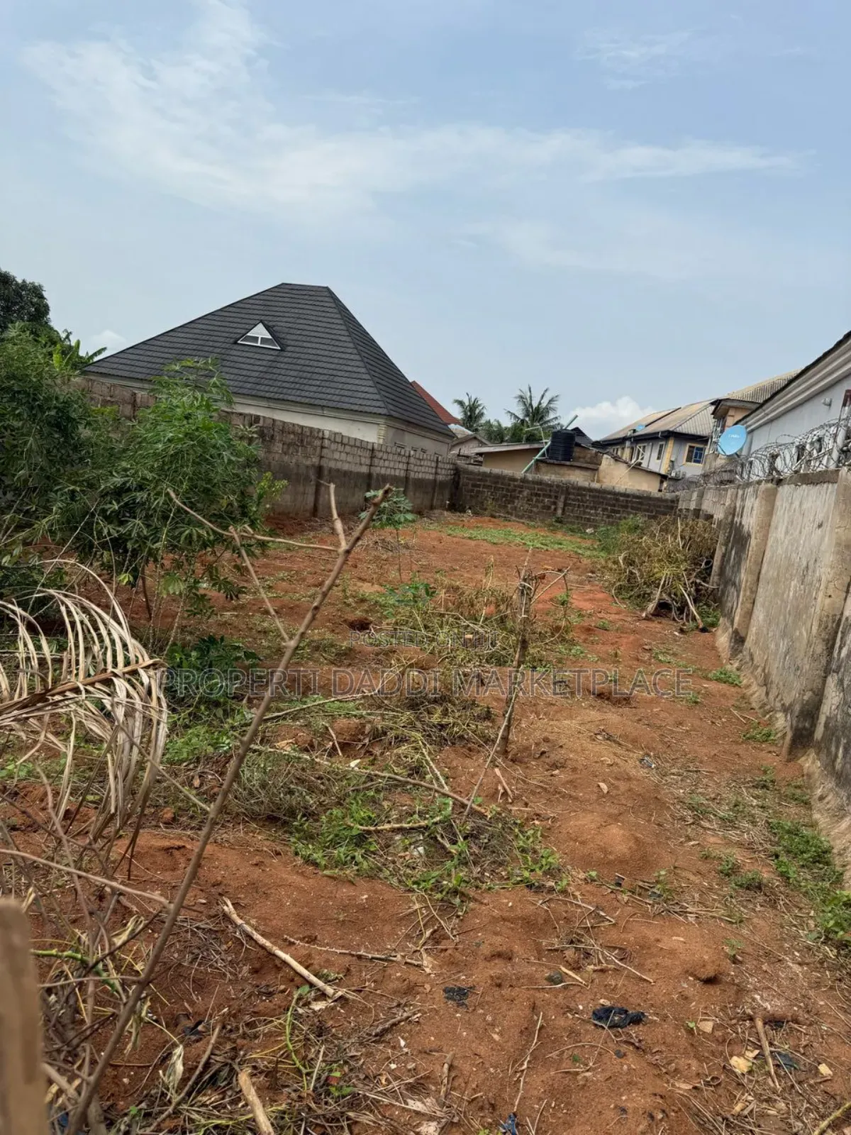 Half Plot of Land for Sale in an Estate in Ayobo