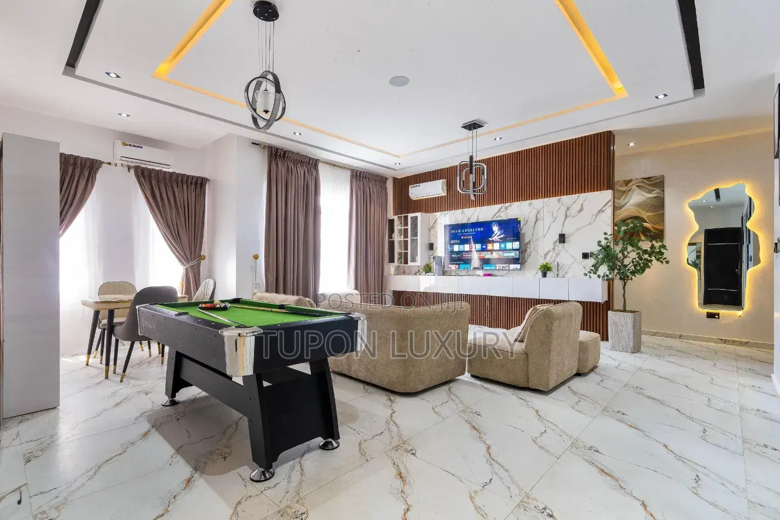Luxury 2bedroom With Pool, Gym, Snooker Ps5 in Lekki