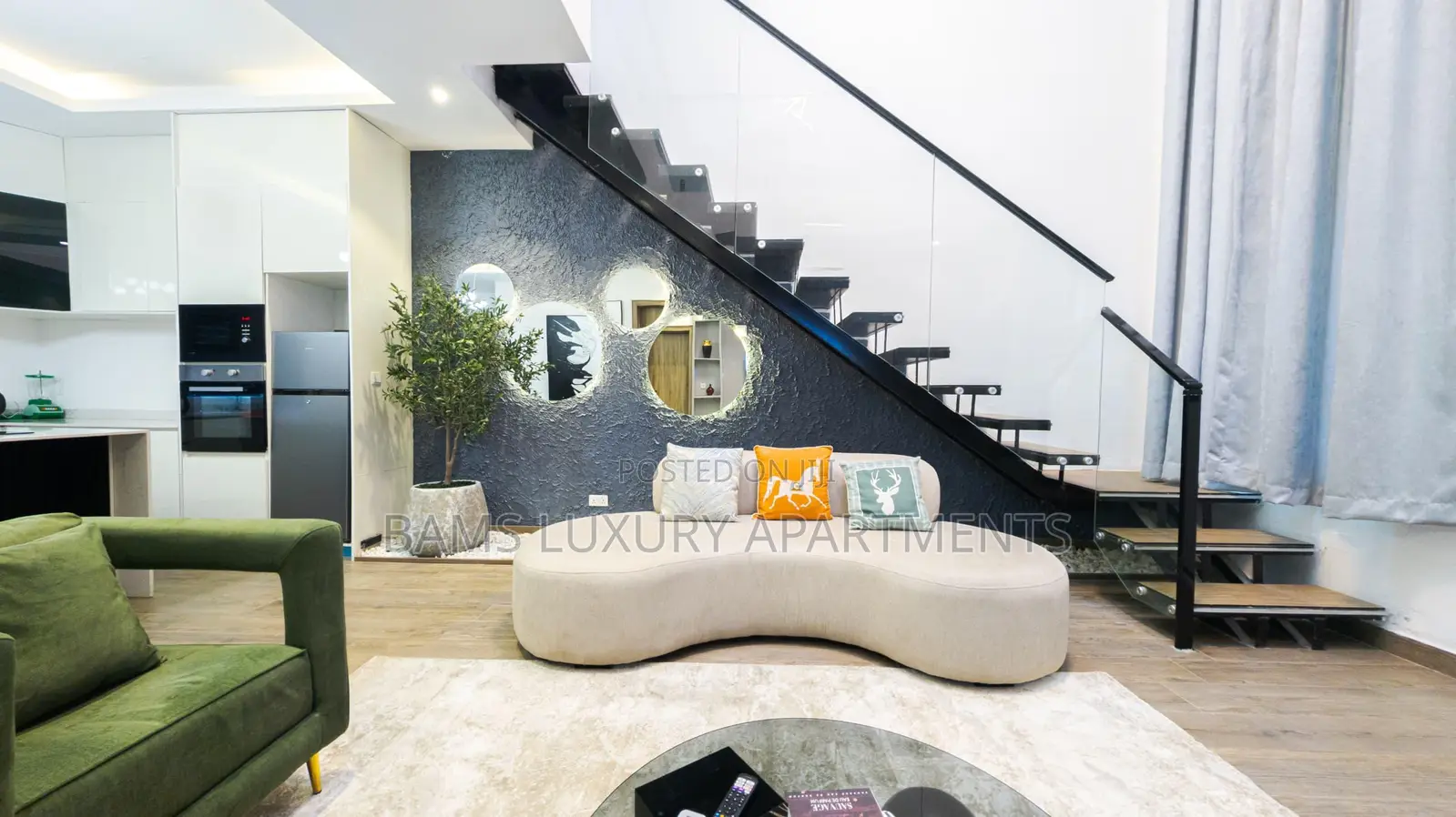 Refined Apartment Luxury 1 Bedroom Maisonette With Pool in Lekki