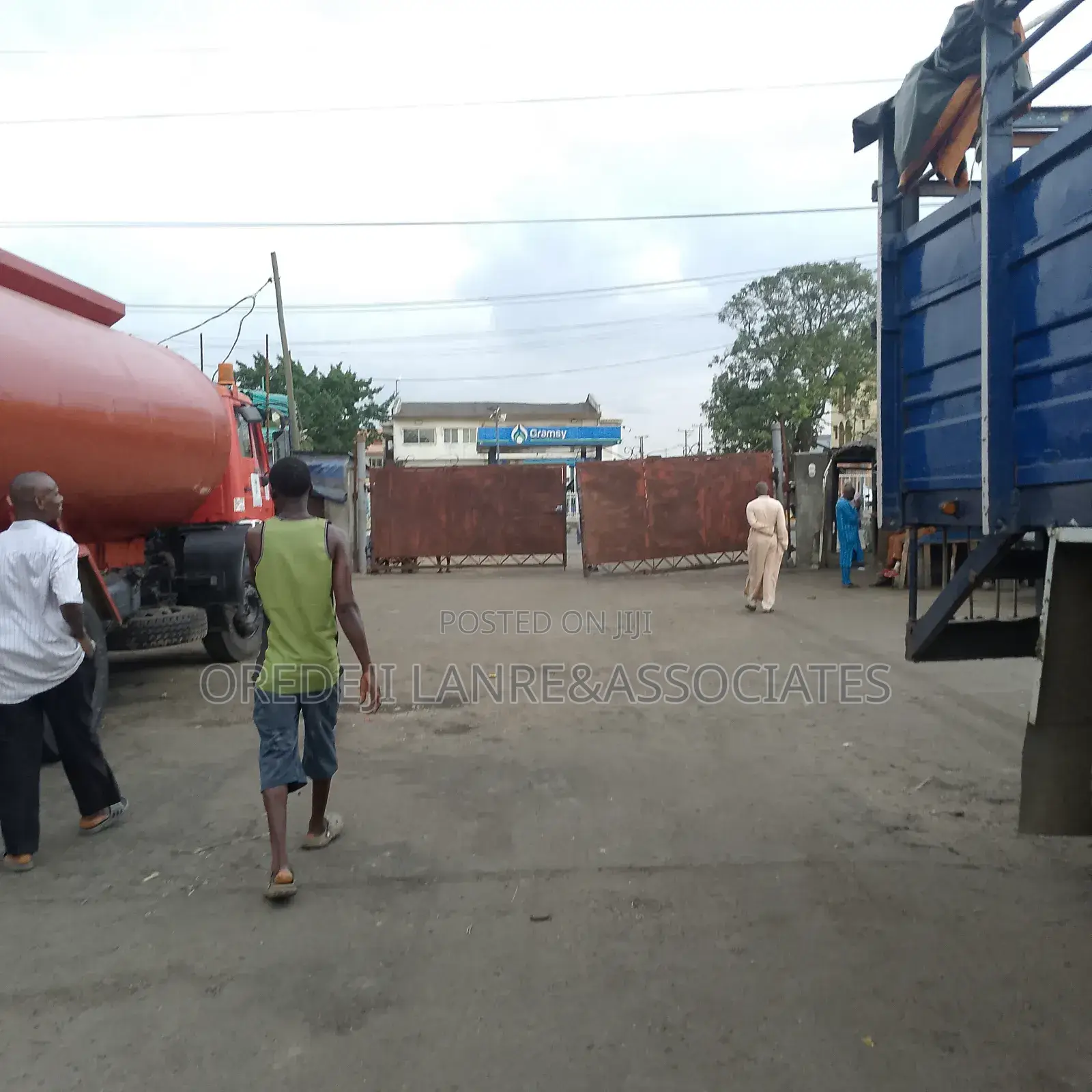 22plots of Land Right in Town Facing a Major Tarred Rd at Agege in Iju