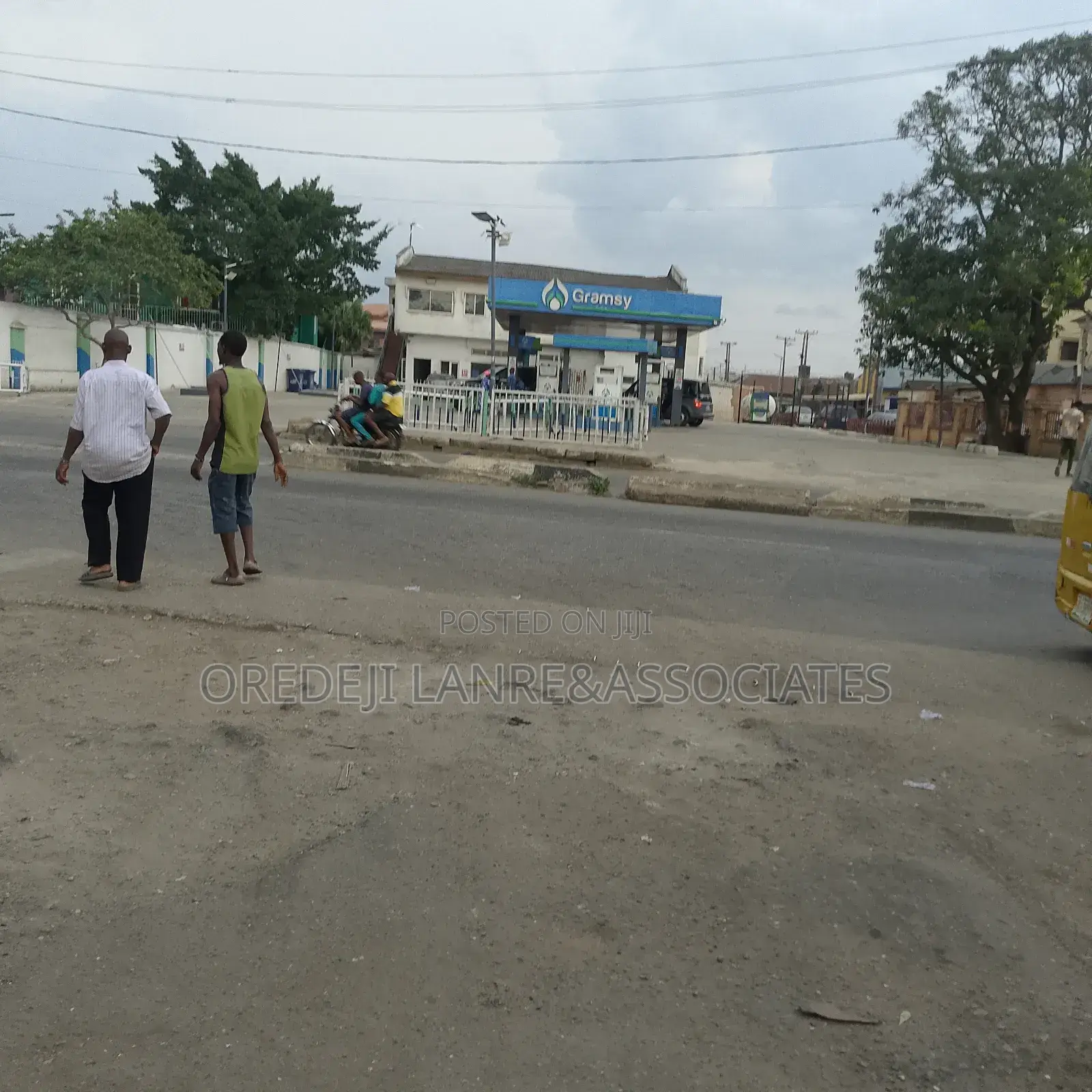 22plots of Land Right in Town Facing a Major Tarred Rd at Agege in Iju