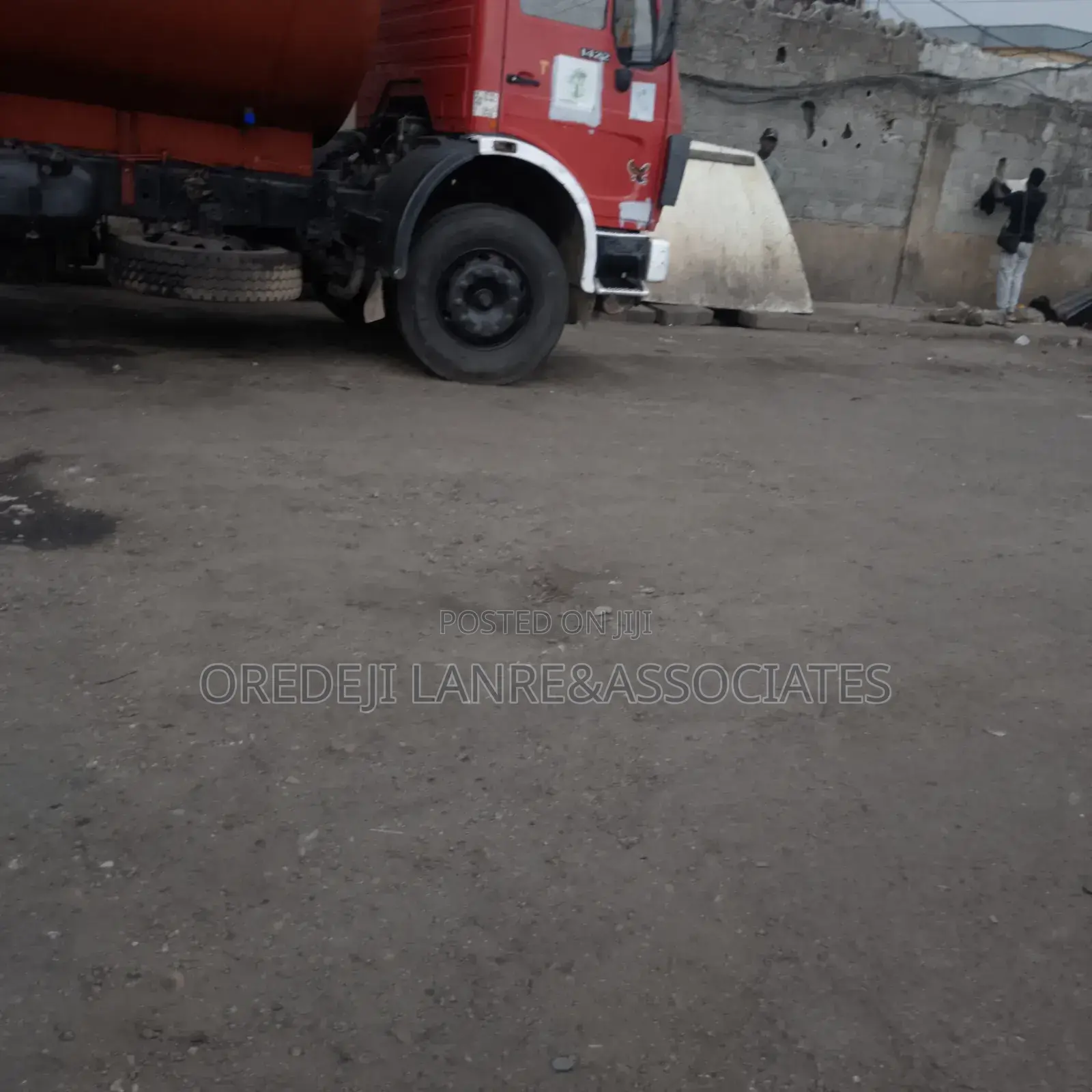 22plots of Land Right in Town Facing a Major Tarred Rd at Agege in Iju