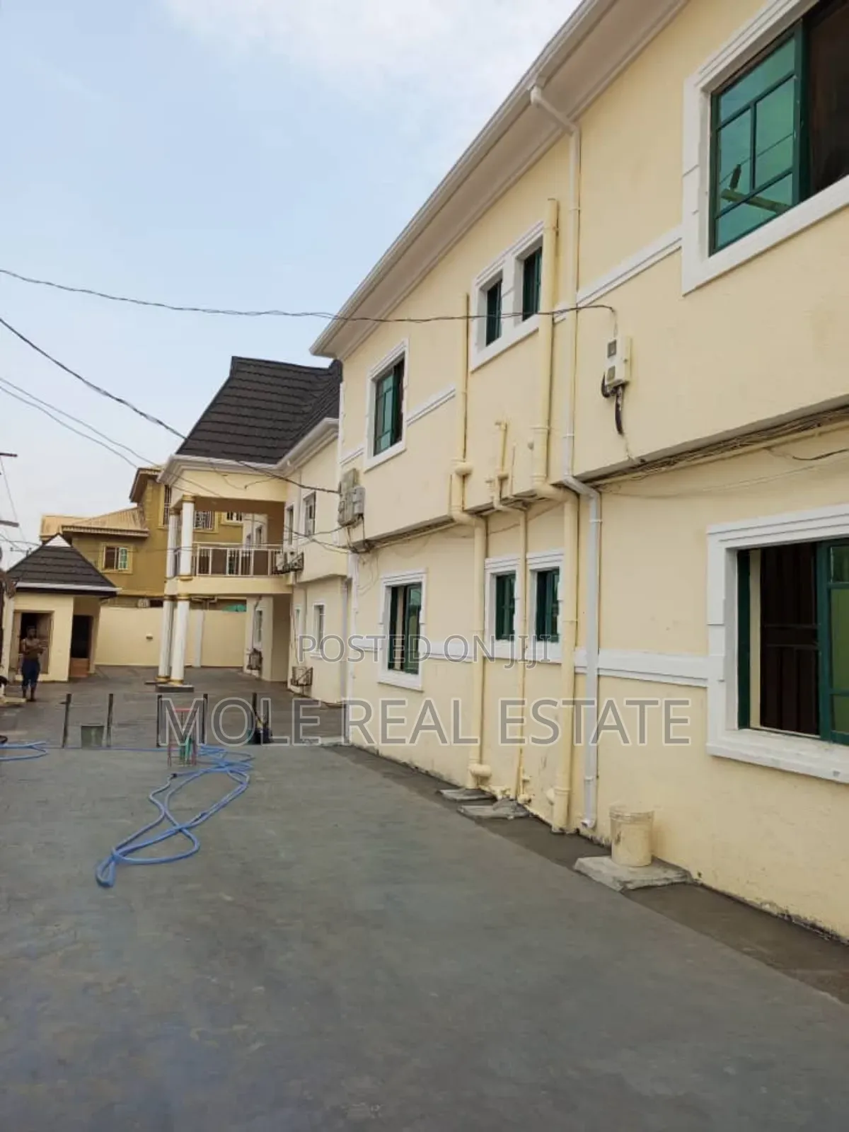 Luxery 2 Berd Liasu Rd Fenced Gate Floored and Painted 33kva in Ikotun/Igando