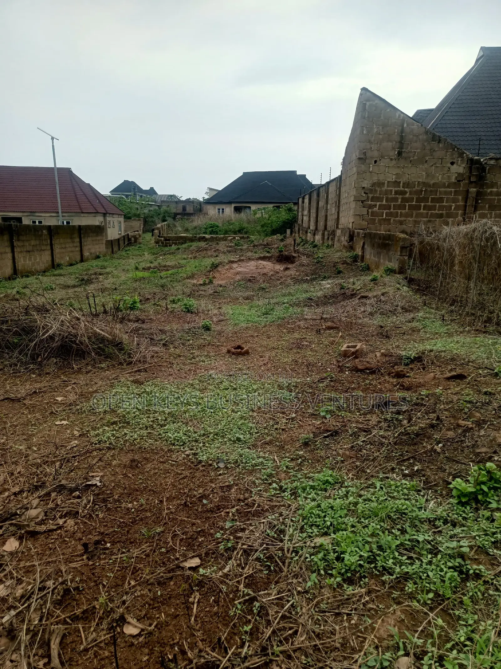Fenced Residential Plot in Akala Express