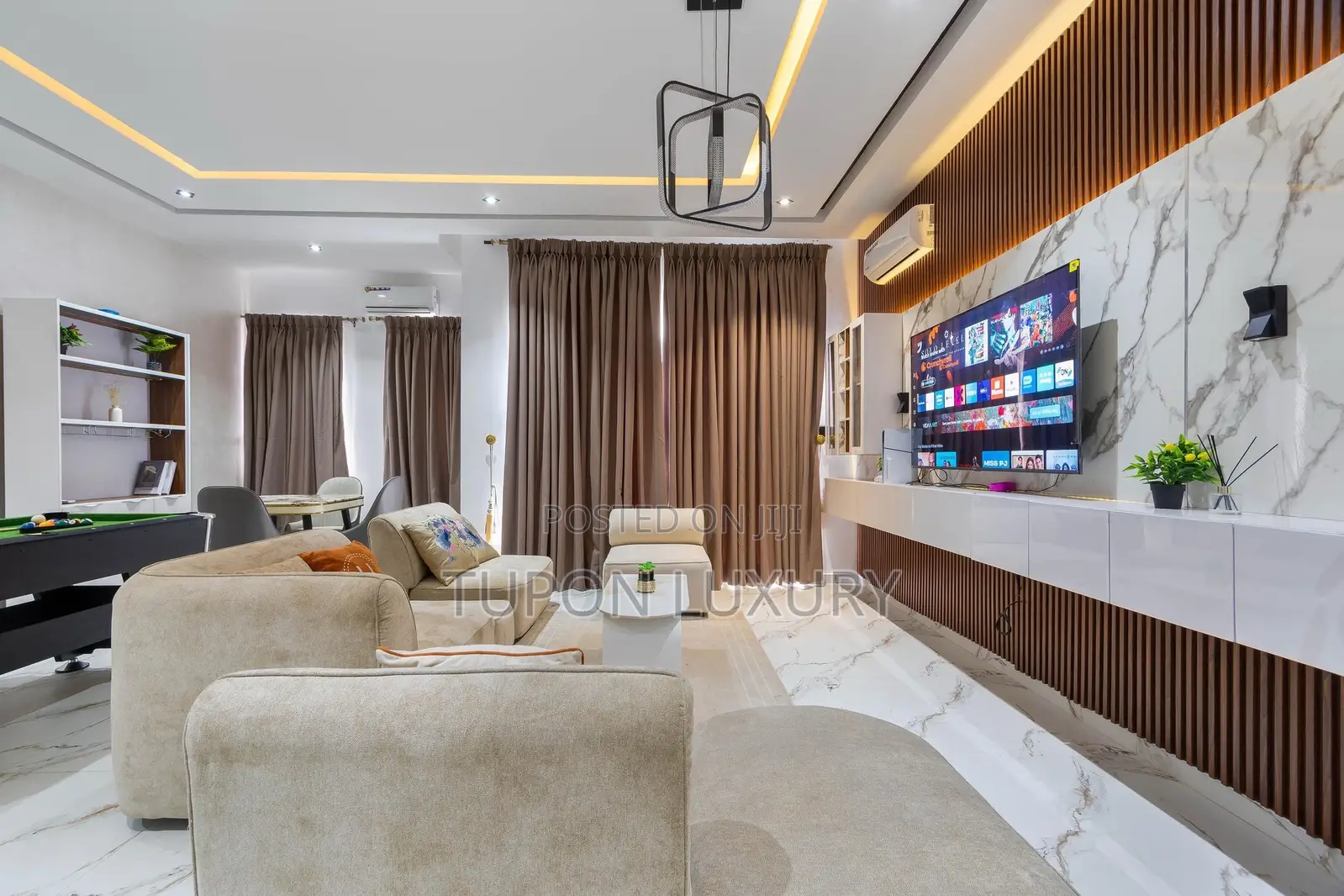 Promo Rate: Luxury 2bedroom With Snooker,Pool, Ps5 in Lekki