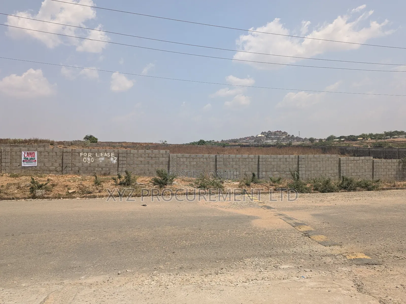 1.2 Hectare Land on a Tarred Road, Idu Phase 1 in Idu Industrial