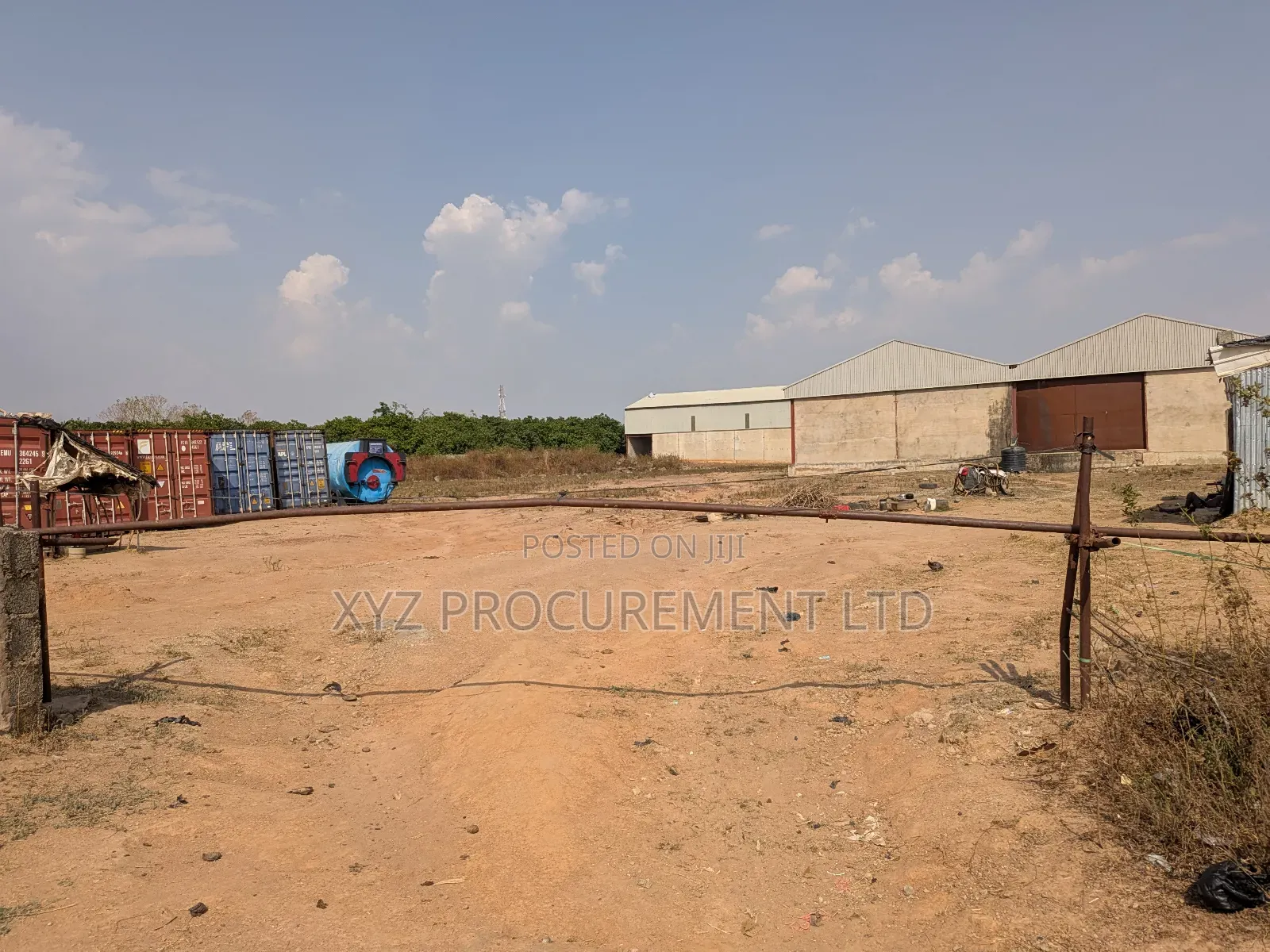 Newly Built Rice-Mill/Warehouse at Idu Phase 1 in Idu Industrial