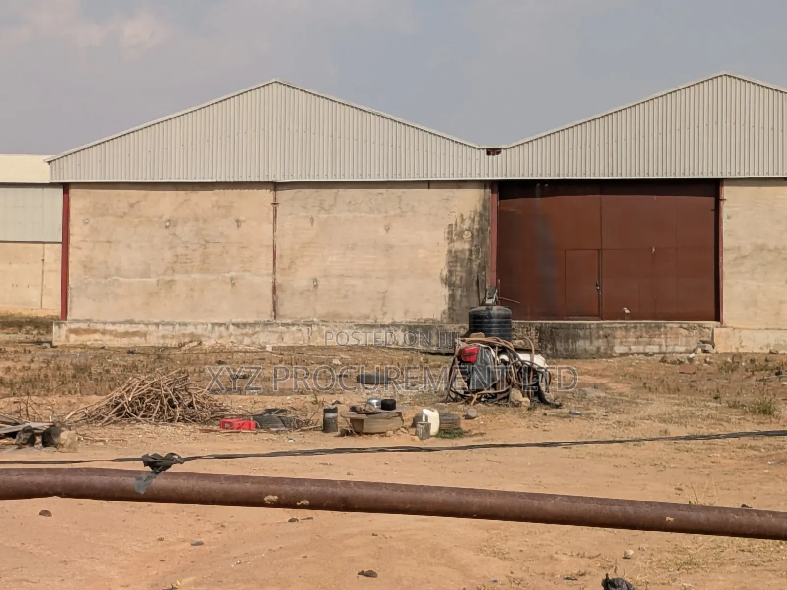 Newly Built Rice-Mill/Warehouse at Idu Phase 1 in Idu Industrial