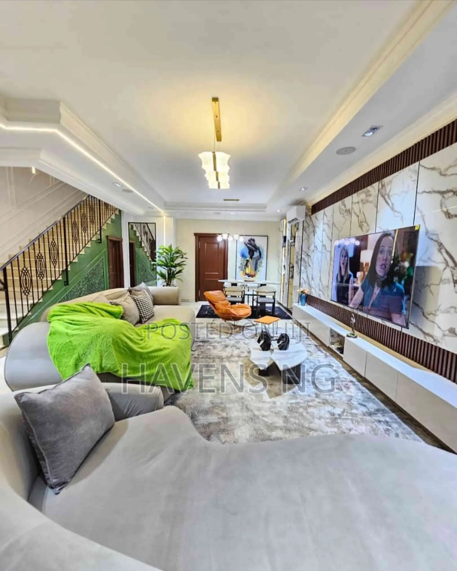 Exquisitely Furnished 2 Units of 4-Bedroom Terrace Duplex in Lekki Phase 1