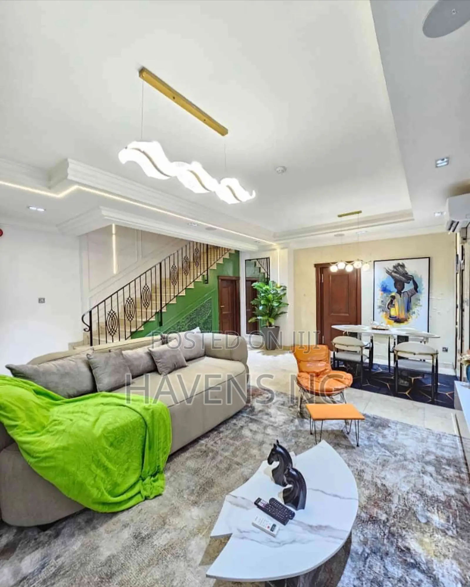 Exquisitely Furnished 2 Units of 4-Bedroom Terrace Duplex in Lekki Phase 1