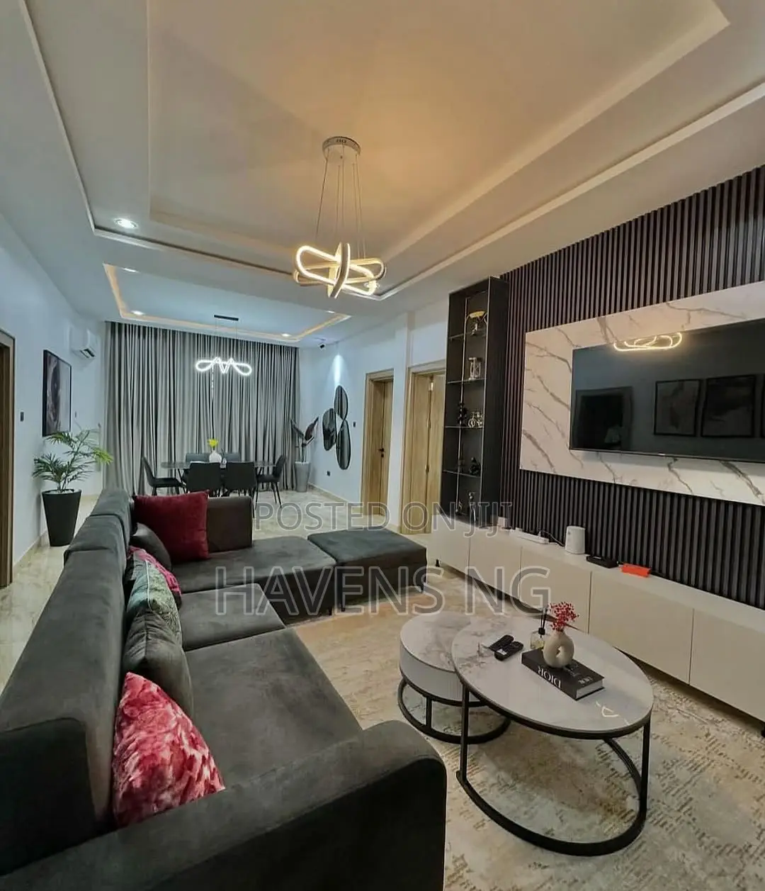 Spacious 3-Bedroom Apartment for Shortlet in Jahi