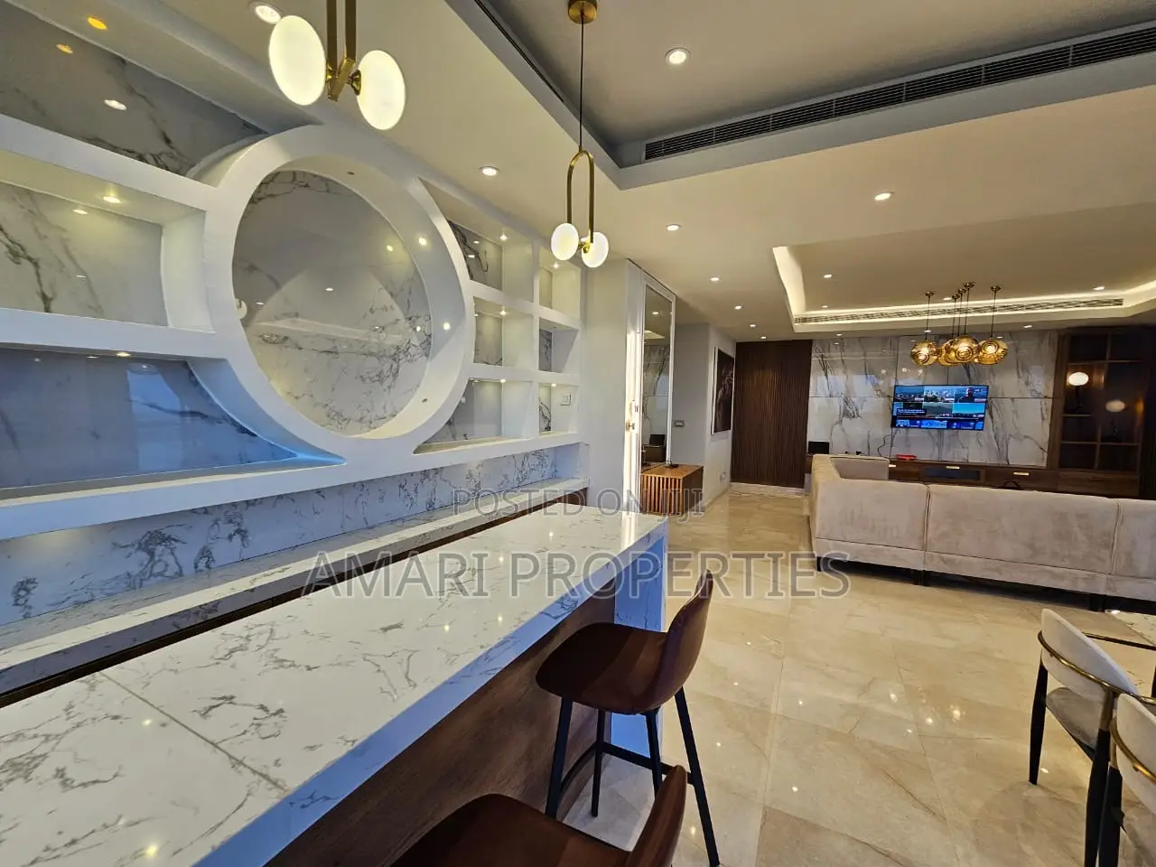Furnished 3bdrm Block of Flats in Eko Atlantic for rent in Eko Atlantic