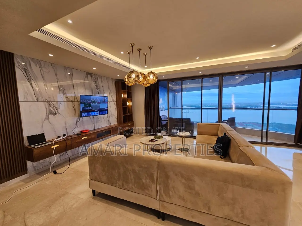 Furnished 3bdrm Block of Flats in Eko Atlantic for rent in Eko Atlantic
