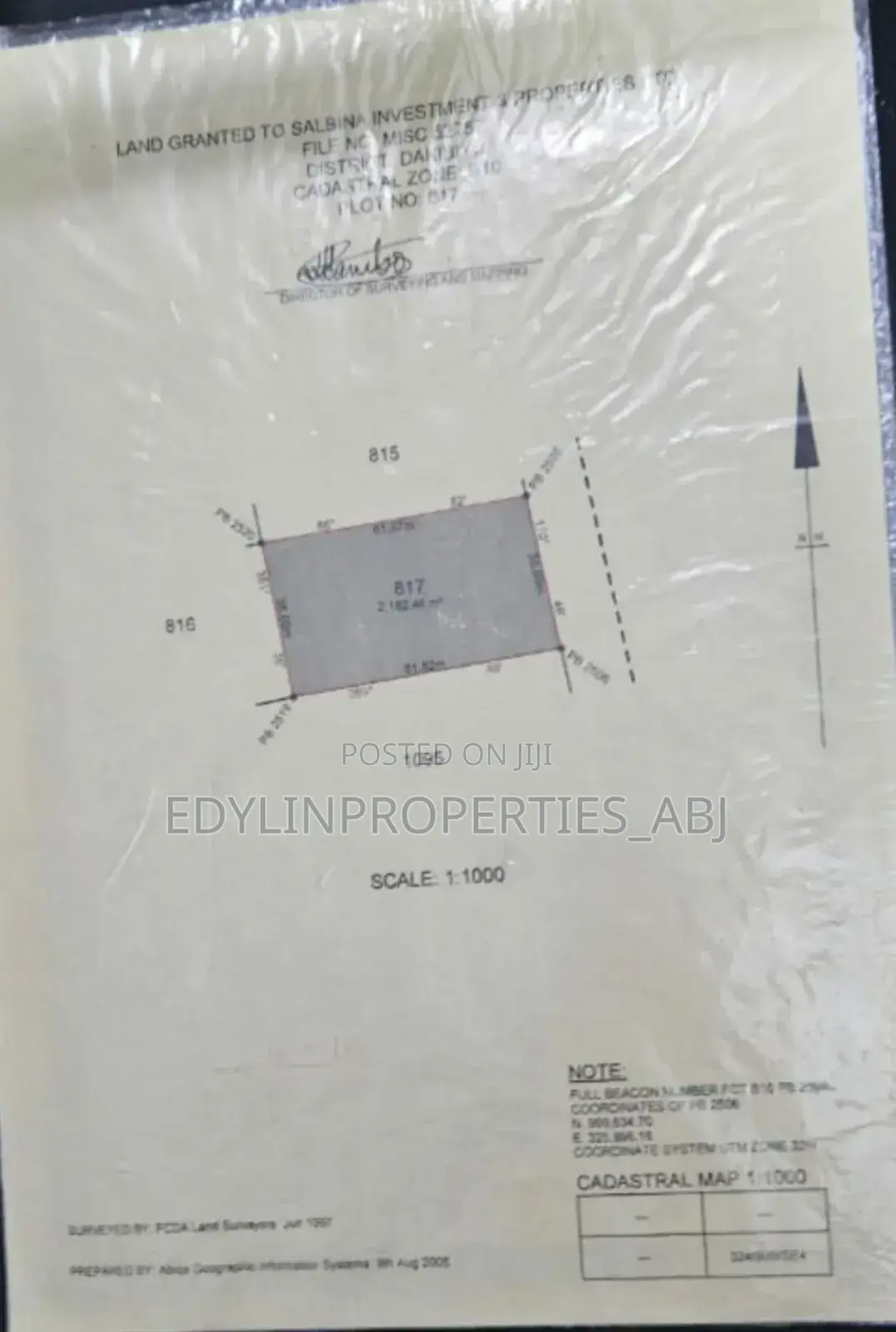 Dakibiyu Plot of Land for Sale Abuja in Dakibiyu