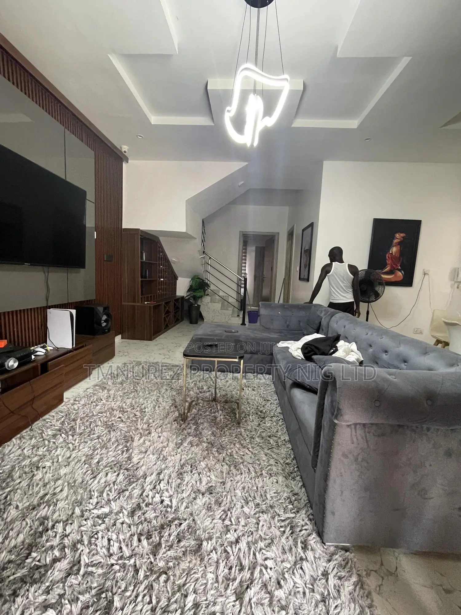 Furnished 4bdrm Duplex in Orchild Road, Chevron for rent in Chevron