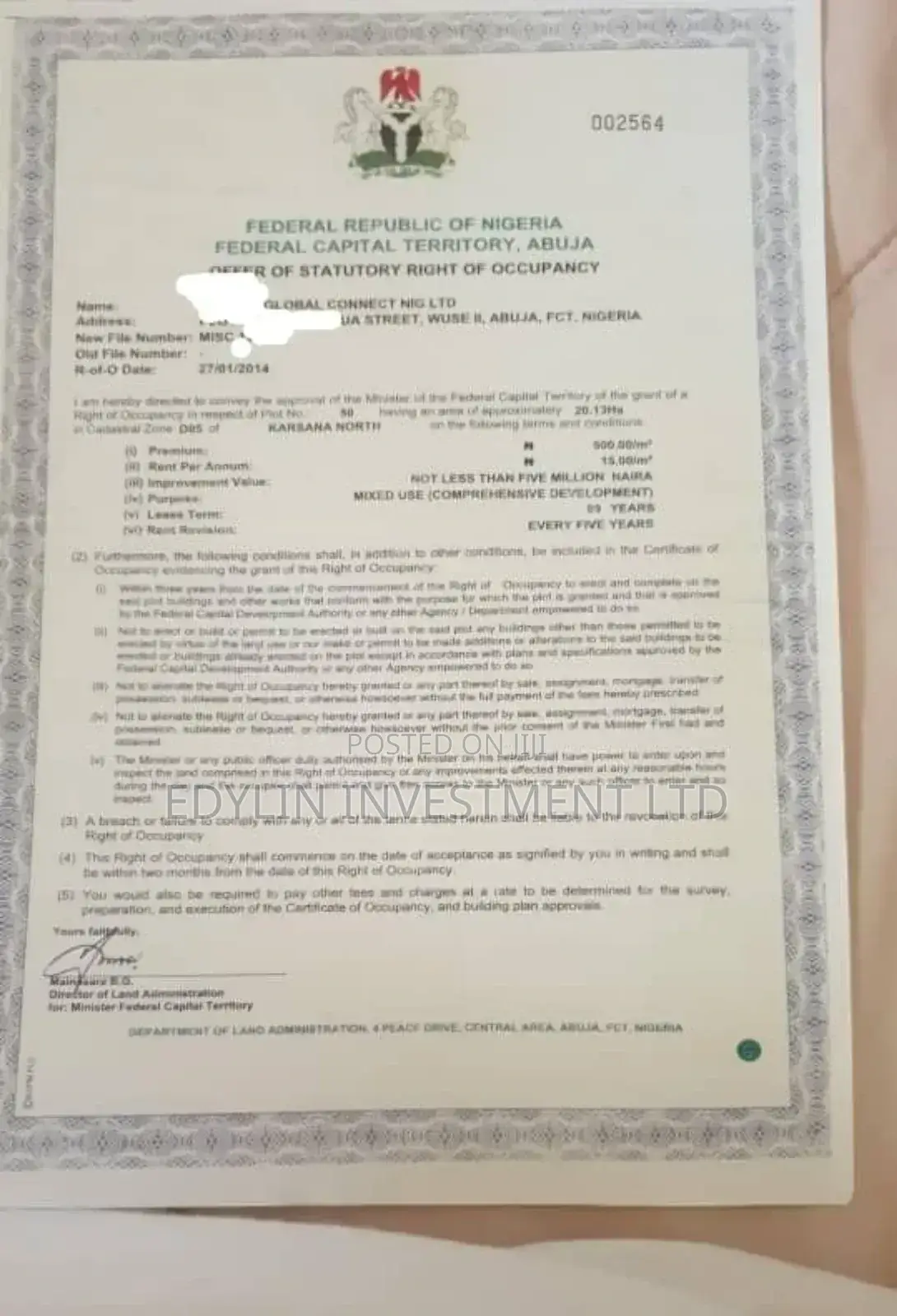 Karsana North Plot for Sale FCT Abuja in Karsana
