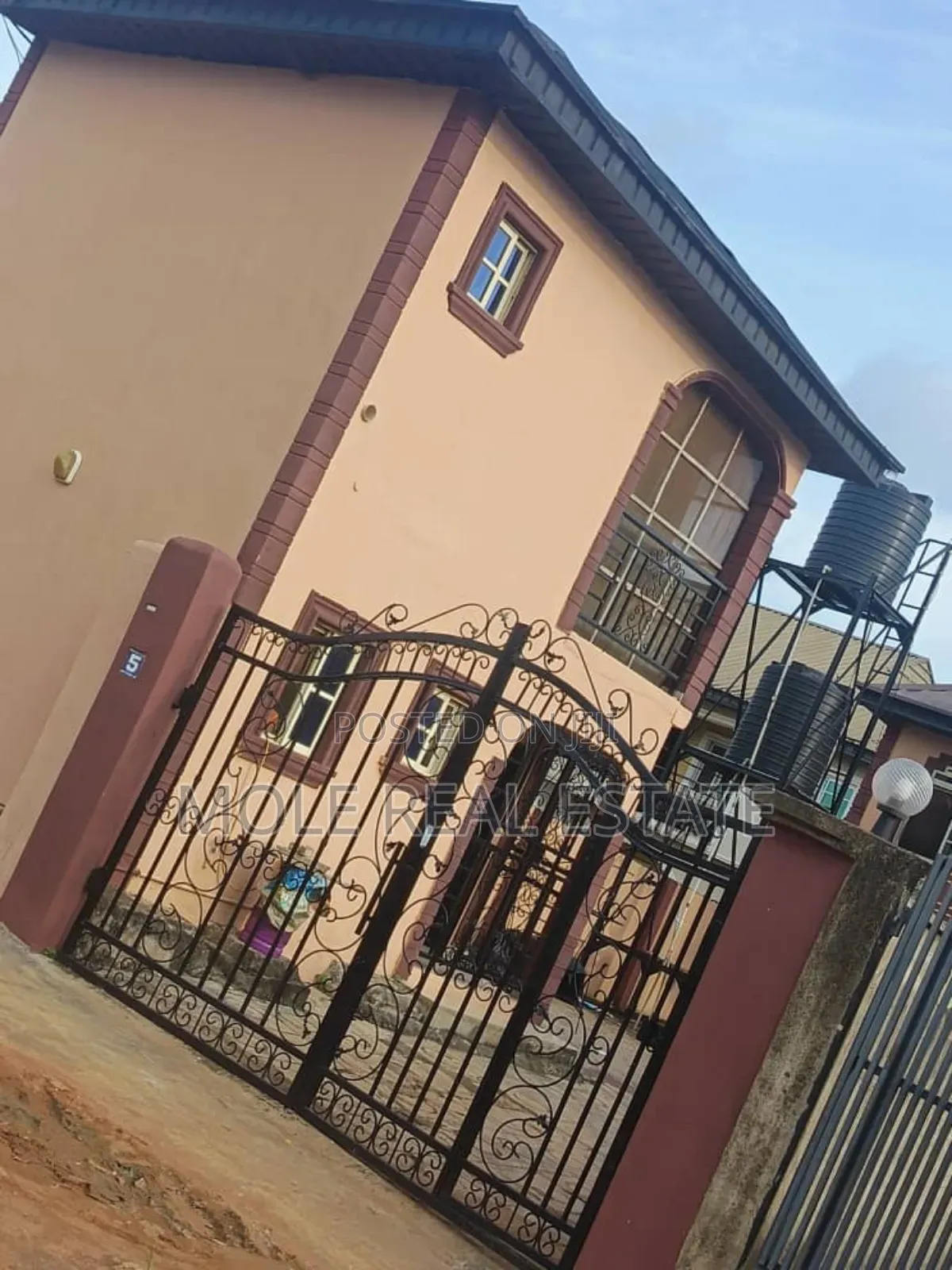 Block of 5 Flats Roi Abiola Farm Estate Ayobo in Ayobo