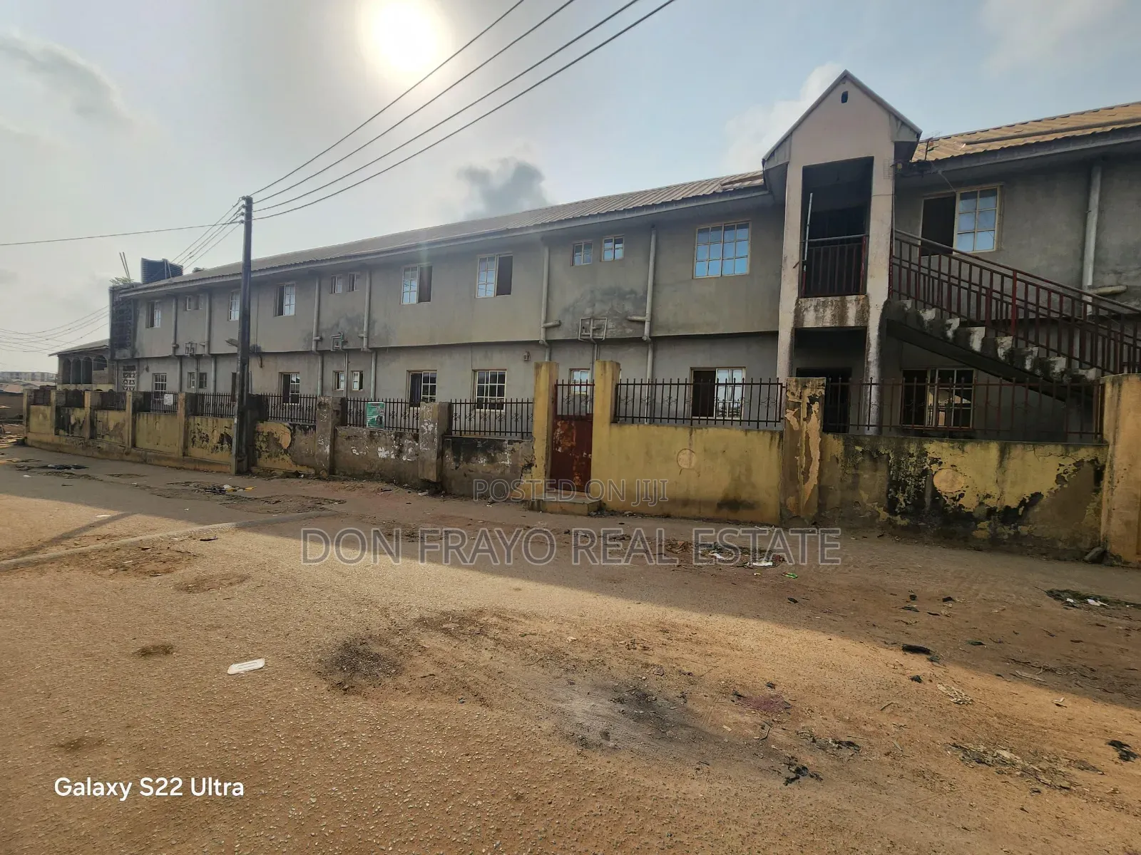 44 Rooms Hostel for Sale at Transformer Agbowo Ibadan in Agbowo