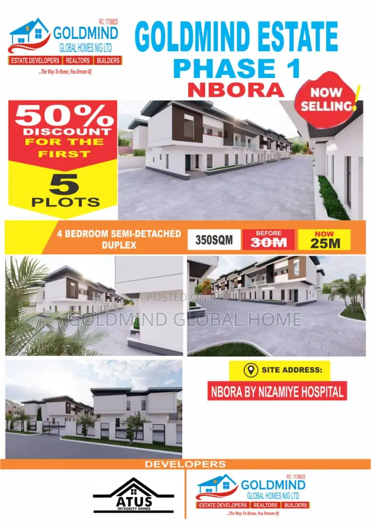 50% Mega Promo on All Estate Lands in Kuje