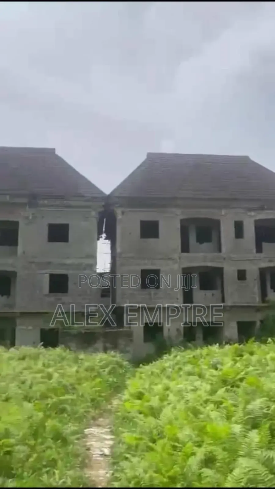 Block of Flat Built on 2 Plot of Land for Sale in Ago Palace