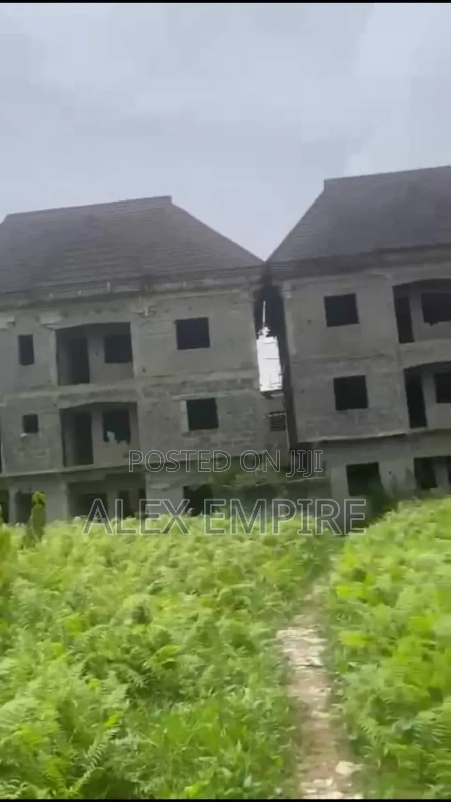 Block of Flat Built on 2 Plot of Land for Sale in Ago Palace