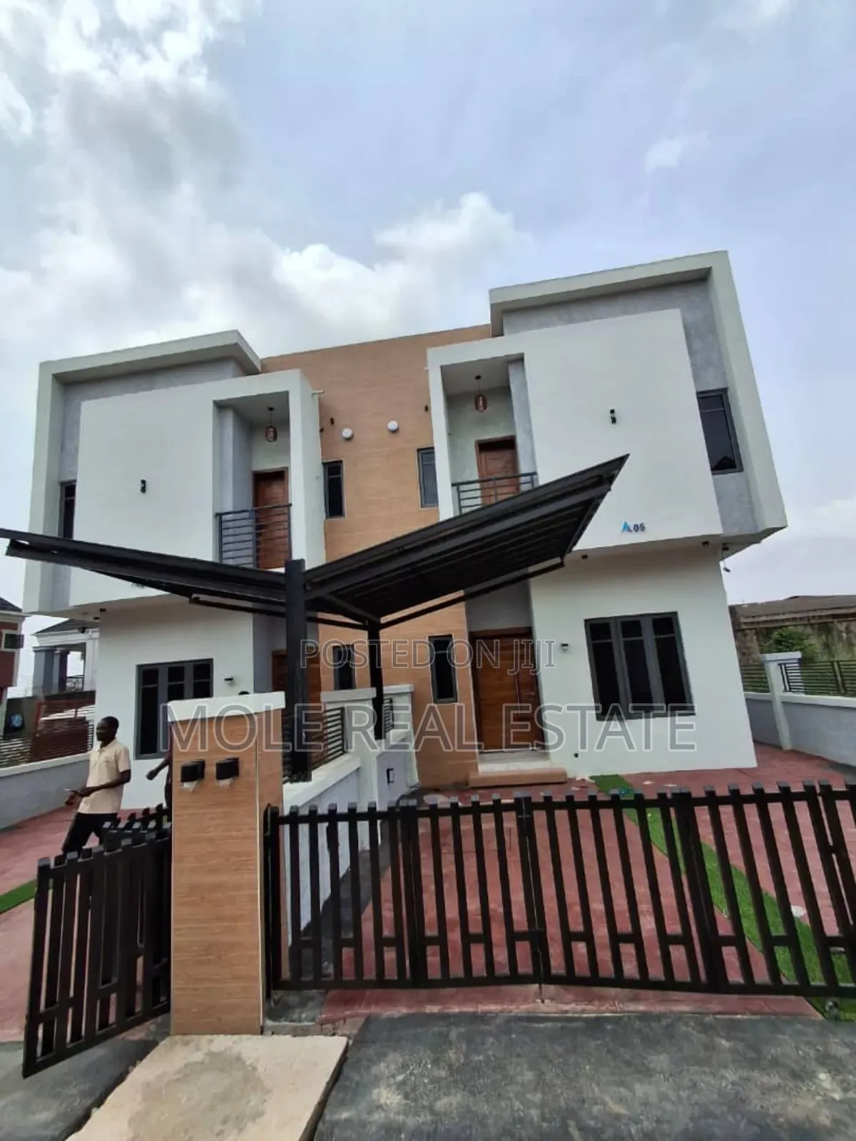 New 4 Bedroom Semi Detached Command Axis Lagos in Ifako-Ijaiye