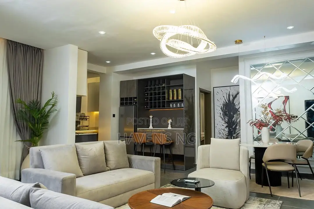 2 Bedroom Apartment With a Wine Bar and Outdoor Patio in Lekki Phase 1