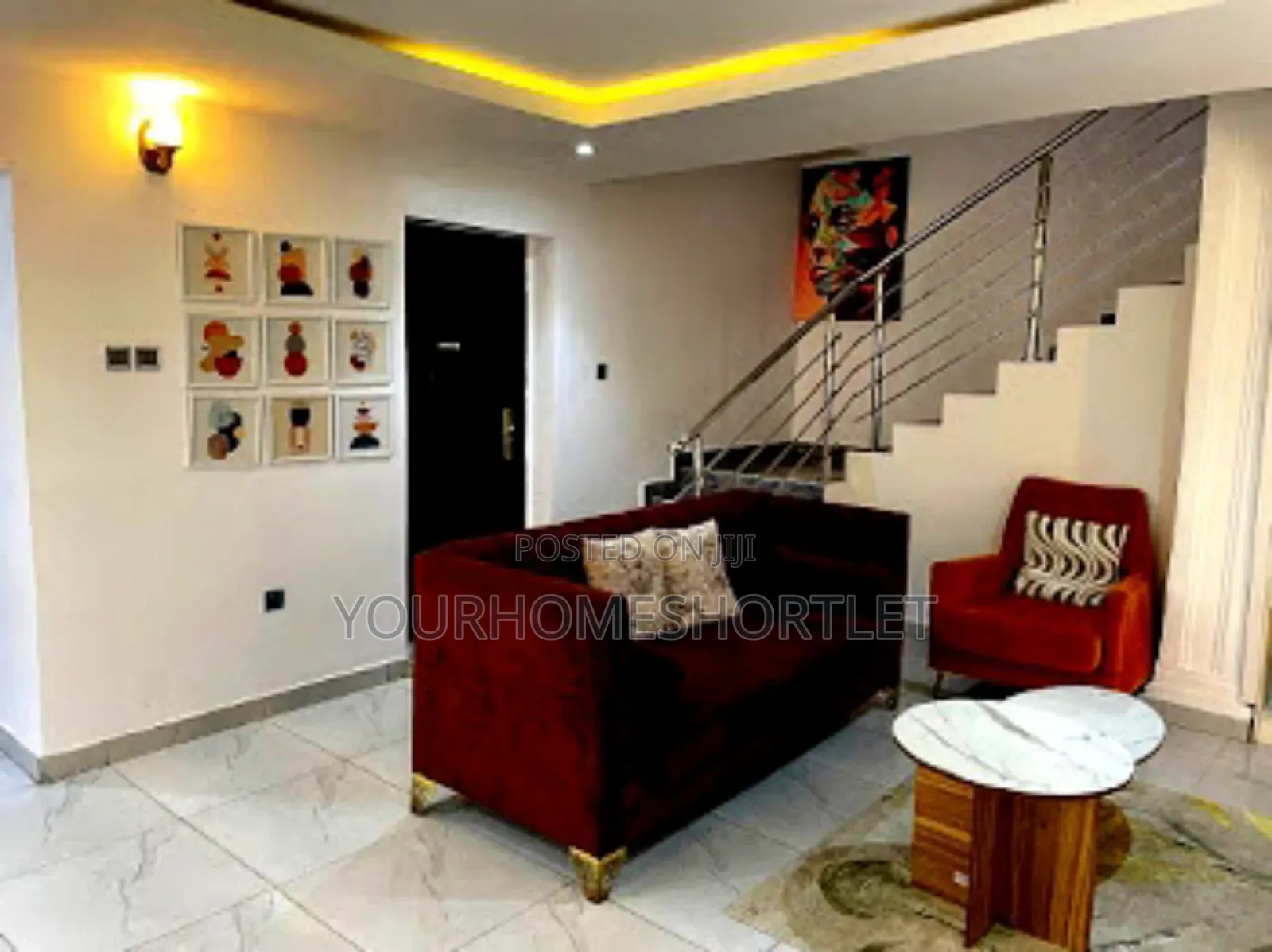 4 Bedroom Apartment That Allows Mini Get Together in Ogudu