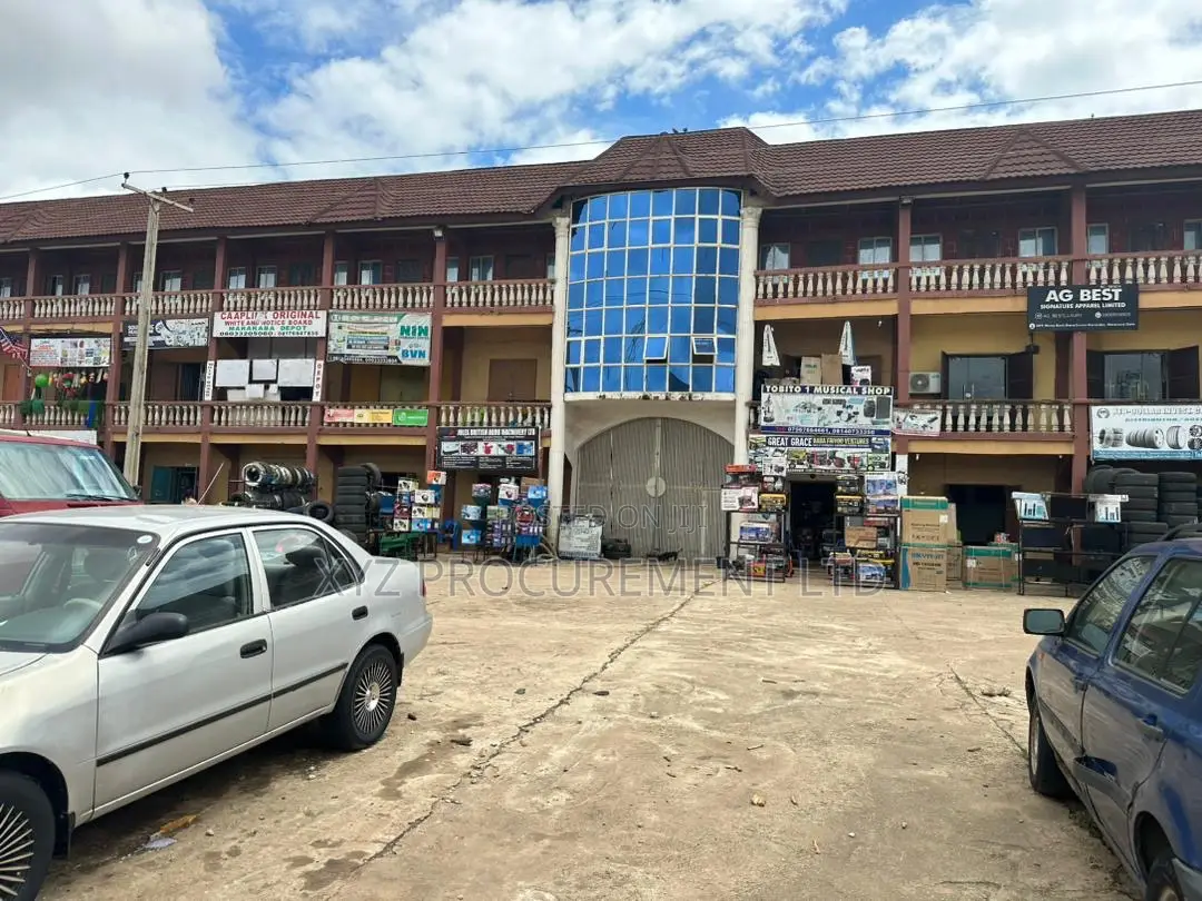 A Massive Plaza by a Major Road at Maraba Axis in Mararaba