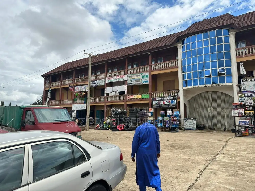 A Massive Plaza by a Major Road at Maraba Axis in Mararaba