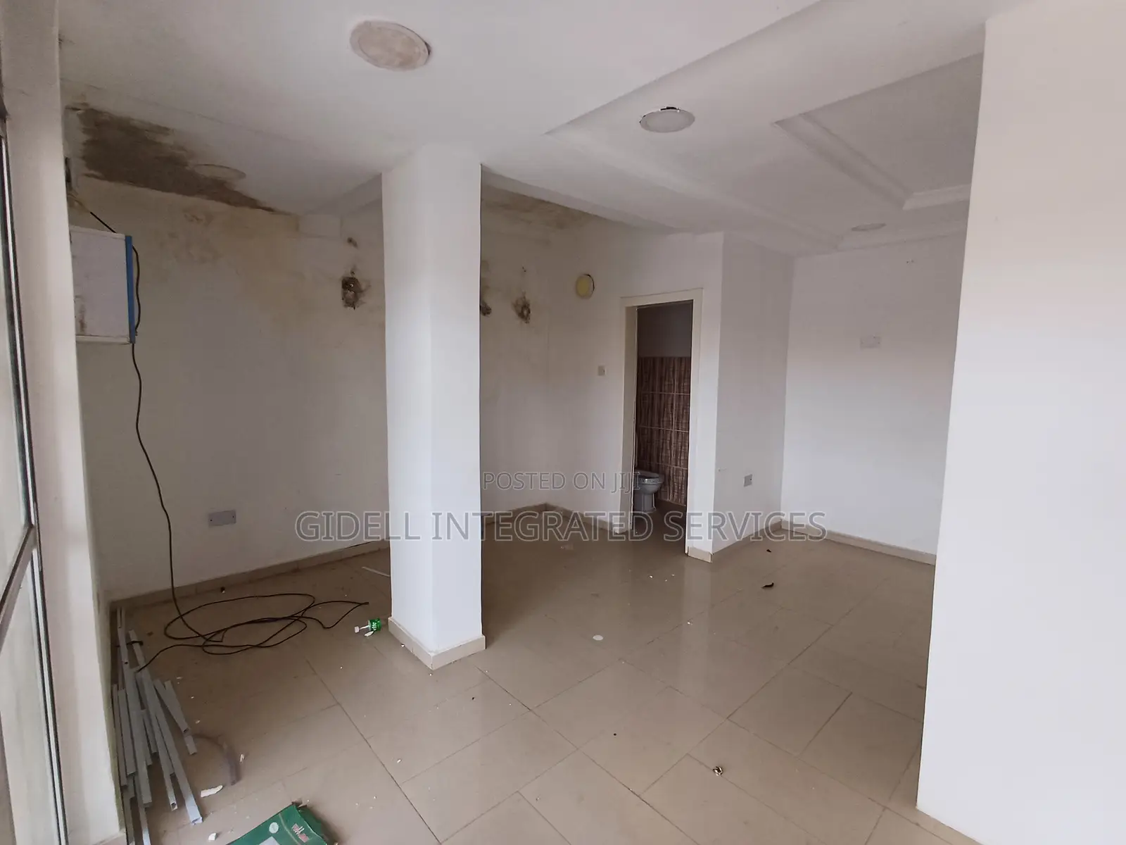 Serviced 55sqm Shop/Office Space on the Second Floor in Wuse 2