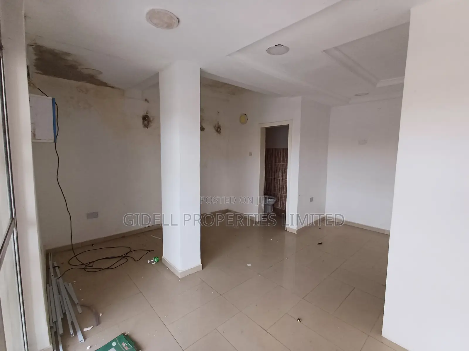 Serviced 55sqm Shop/Office Space on the Second Floor in Wuse 2