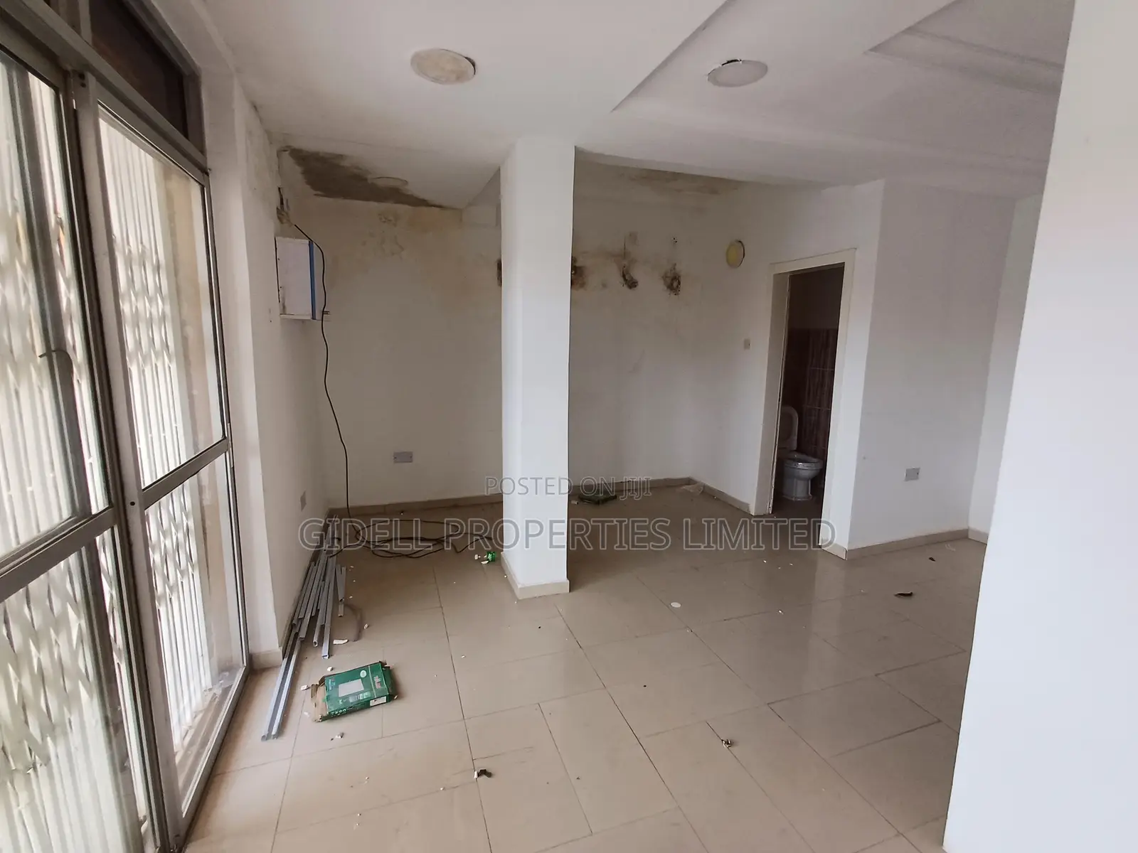 Serviced 55sqm Shop/Office Space on the Second Floor in Wuse 2