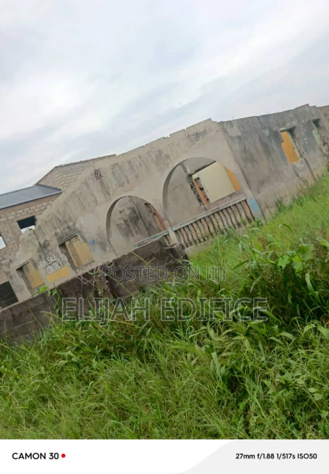 A Full Plot of Land at Ajegunle, Alakuko Very Close to Road. in Alakuko