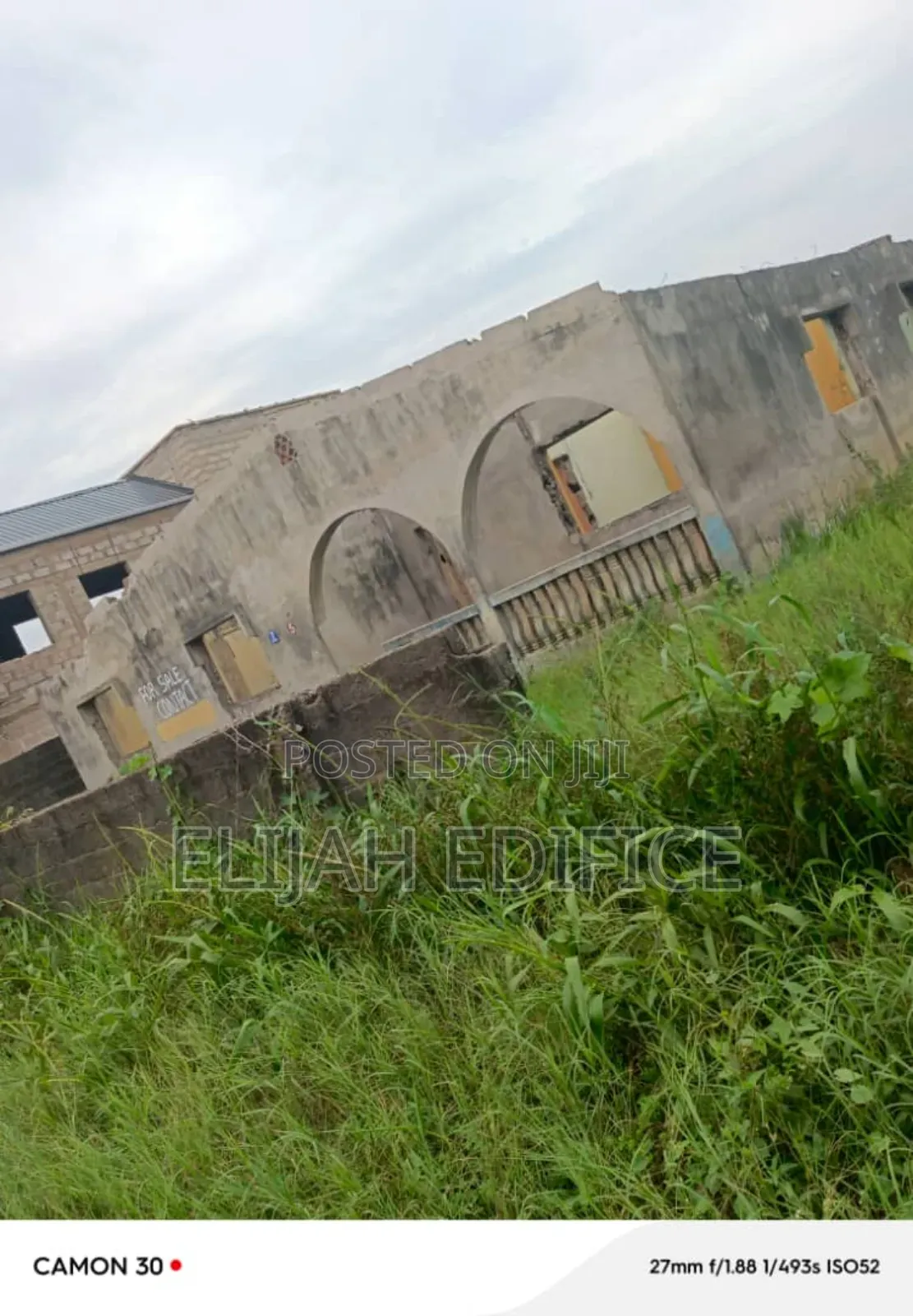 A Full Plot of Land at Ajegunle, Alakuko Very Close to Road. in Alakuko