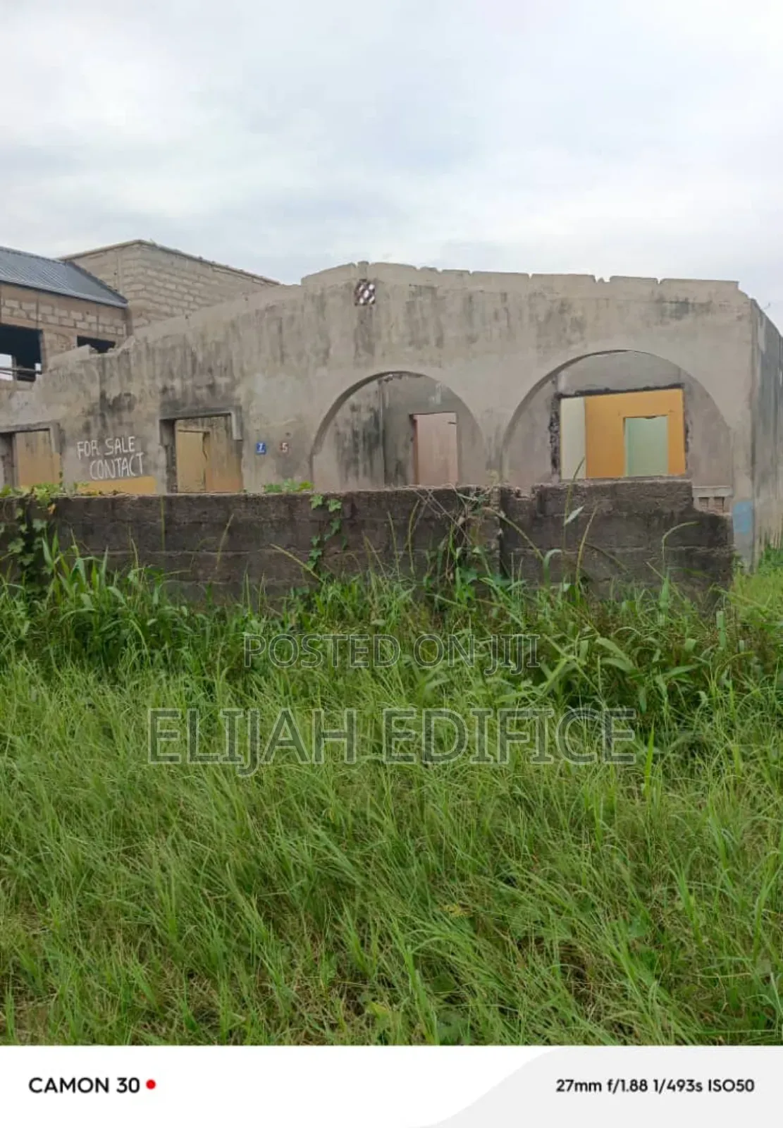A Full Plot of Land at Ajegunle, Alakuko Very Close to Road. in Alakuko