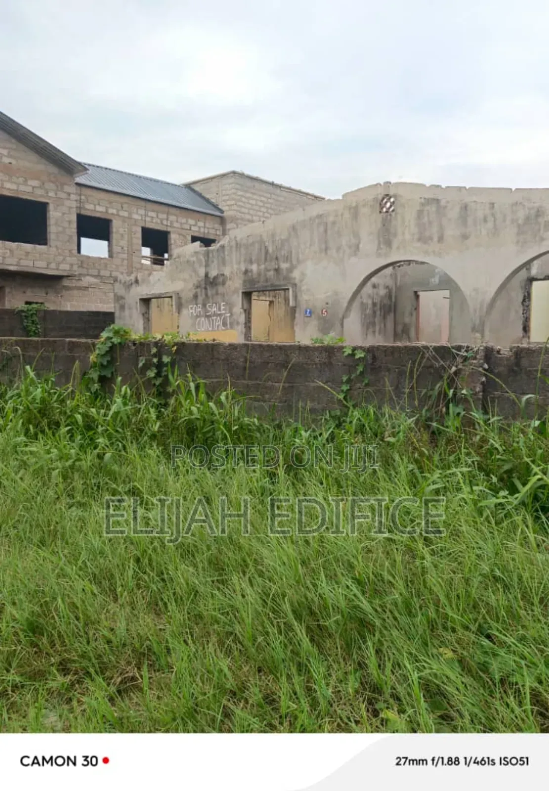A Full Plot of Land at Ajegunle, Alakuko Very Close to Road. in Alakuko