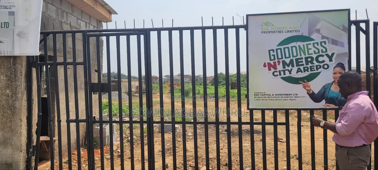 Empty Land for Sale at Arepo in Obafemi-Owode