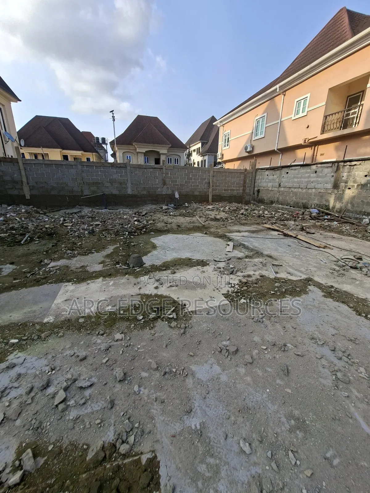 Dry Bareland in Greenfield Estate in Ago Palace