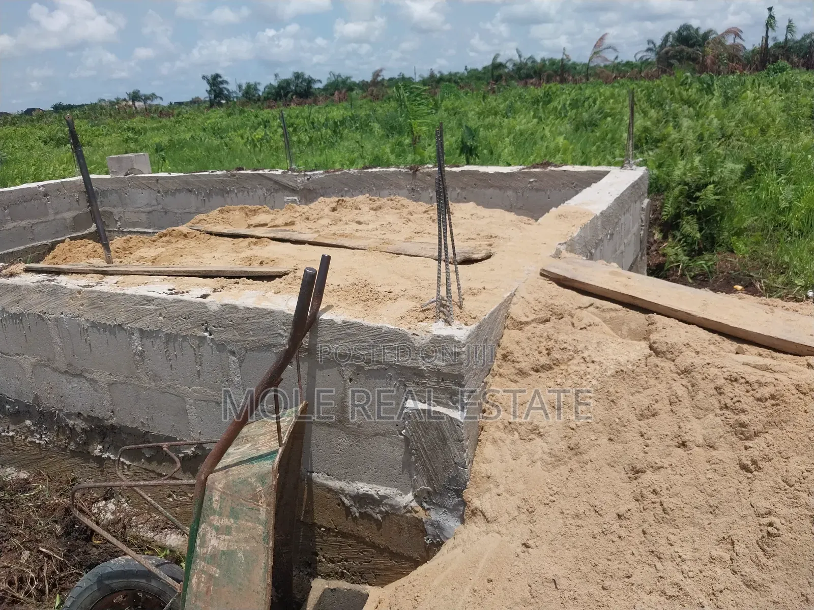 30ft /70ft Badek Ayobo Fuly Fenced Gated Near Rd in Ayobo