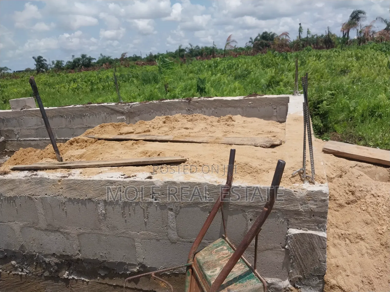 30ft /70ft Badek Ayobo Fuly Fenced Gated Near Rd in Ayobo