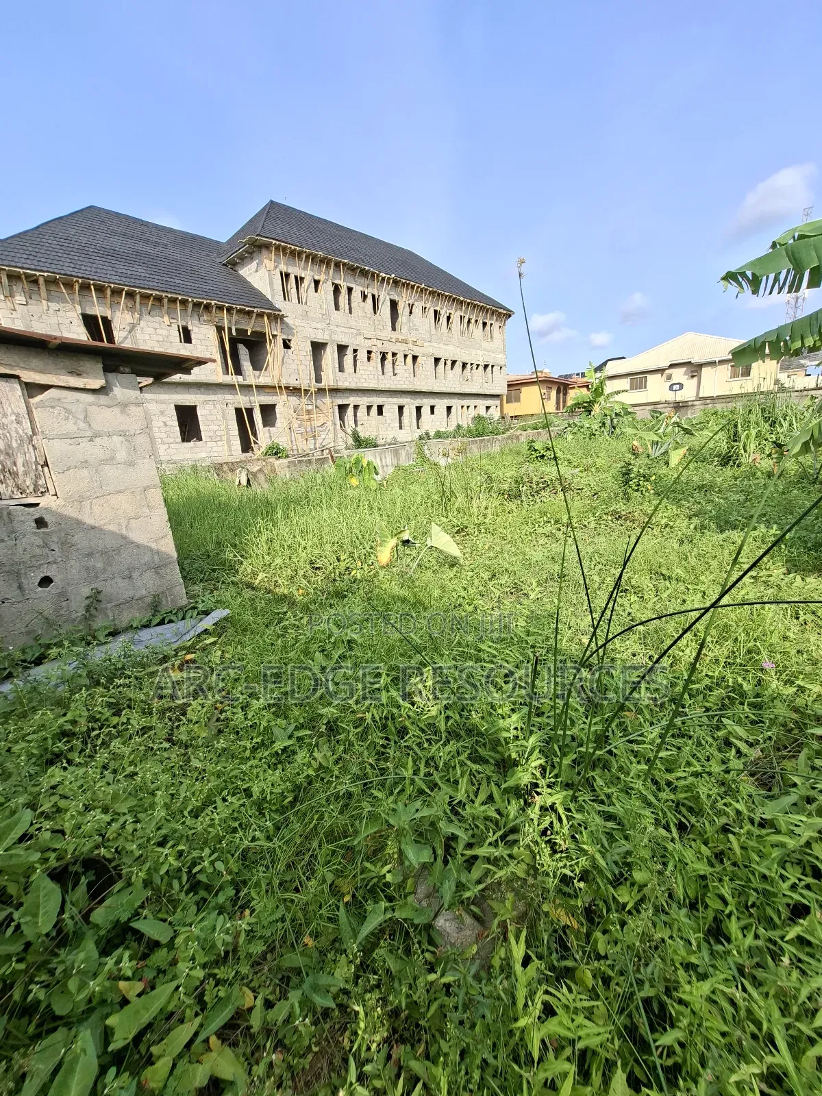 Dry Full Plot in Greenfield Estate in Ago Palace