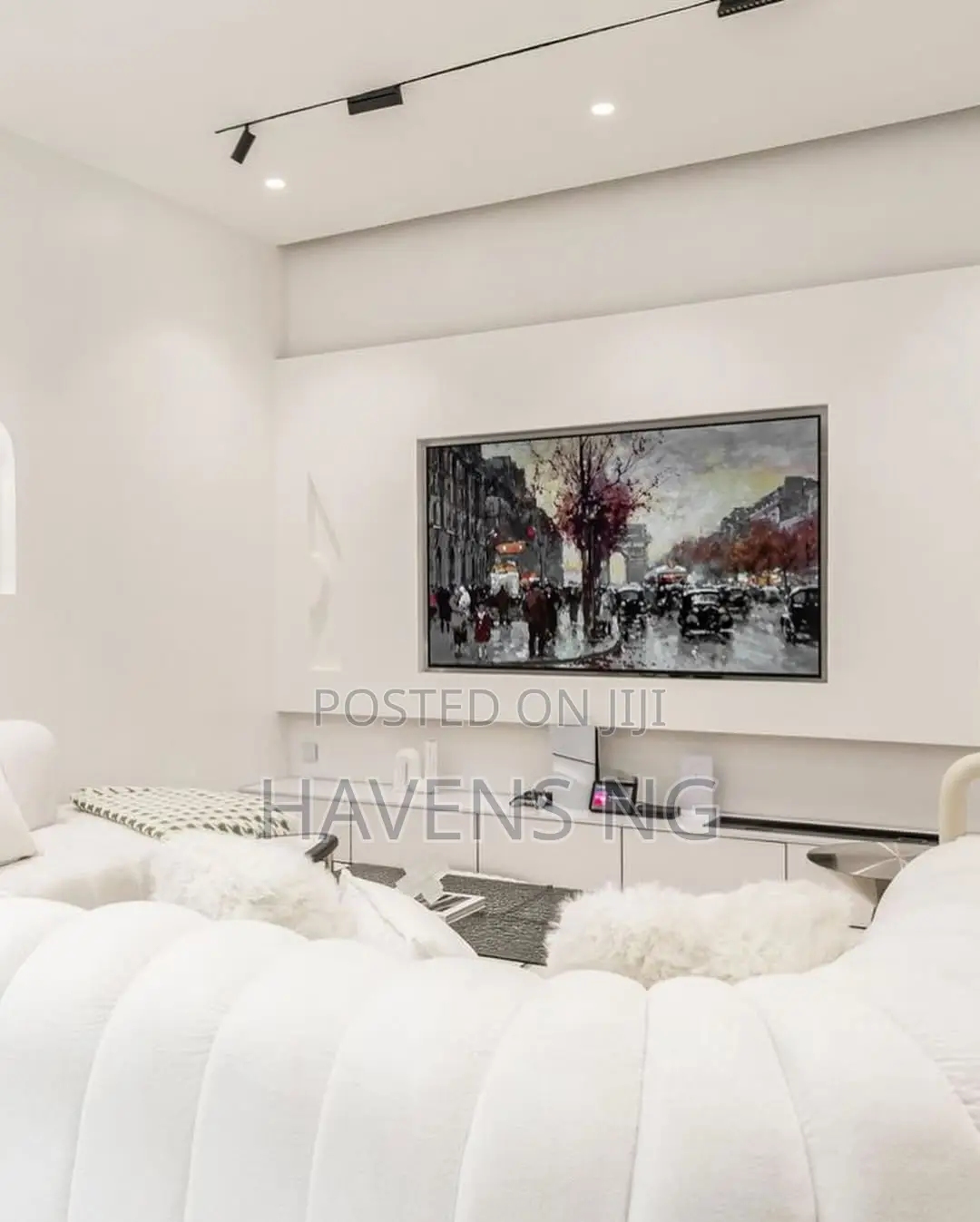 Luxurious All-White 2 Bedroom Apartment. in Ikate
