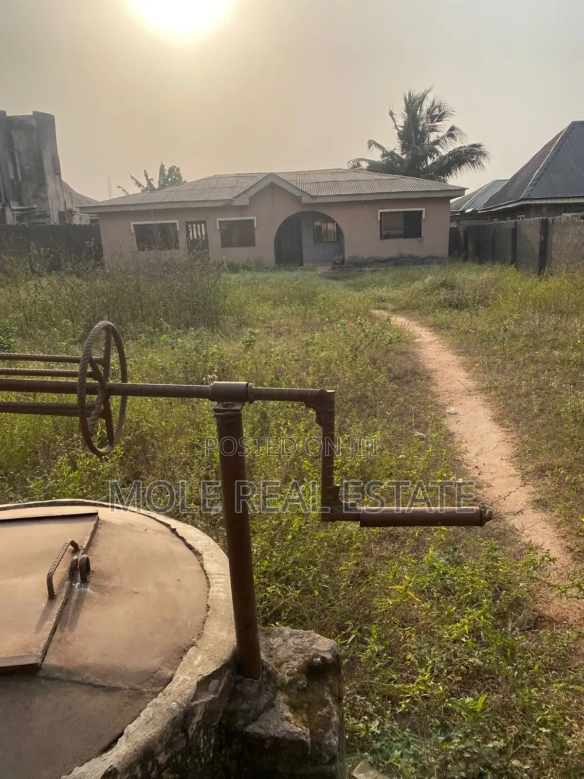 Solid 2 Flats Setback Full Plot Iguando Rd in Ikotun/Igando