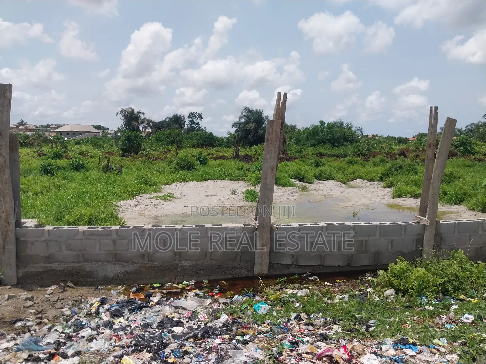Solid 2 Flats Setback Full Plot Iguando Rd in Ikotun/Igando